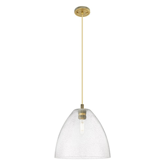 Innovations Crown Point 1Lt 12" Bristol Cord Pendant, BB/SD - 434-1P-BB-GBD-124