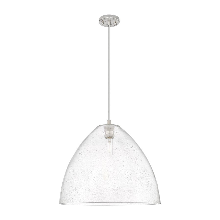 Innovations Crown Point 1Lt 16" Bristol Cord Pendant, SN/SD - 434-1P-SN-GBD-164