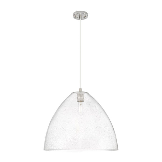 Innovations Crown Point 1Lt 16" Bristol Cord Pendant, SN/SD - 434-1P-SN-GBD-164