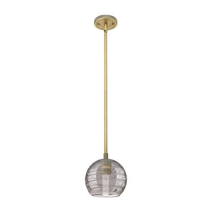Innovations CP 1Lt 6" Athens DS Stem Pendant, BB/SDS - 434-1S-BB-G1213-6SM