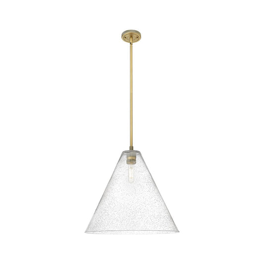 Innovations CP 1Lt 16" Berkshire Stem Pendant, BB/SD - 434-1S-BB-GBC-164