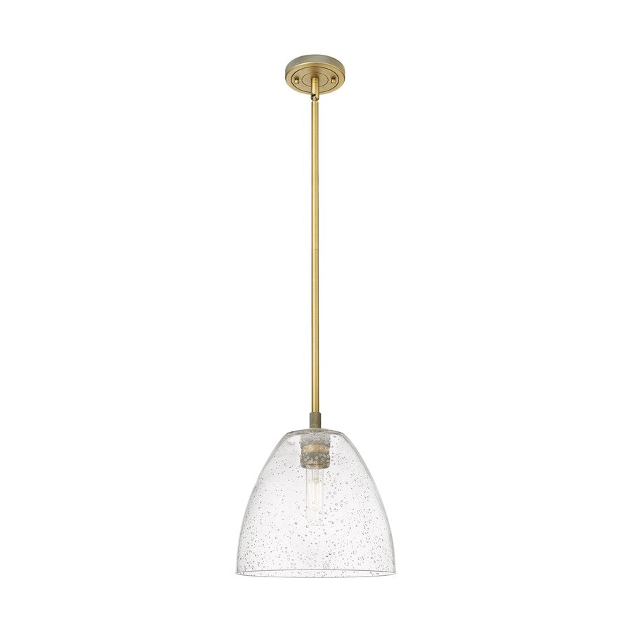 Innovations Crown Point 1Lt 9" Bristol Stem Pendant, BB/Seed - 434-1S-BB-GBD-94