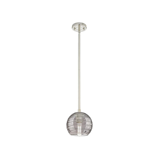Innovations CP 1Lt 6" Athens DS Stem Pendant, PN/SDS - 434-1S-PN-G1213-6SM