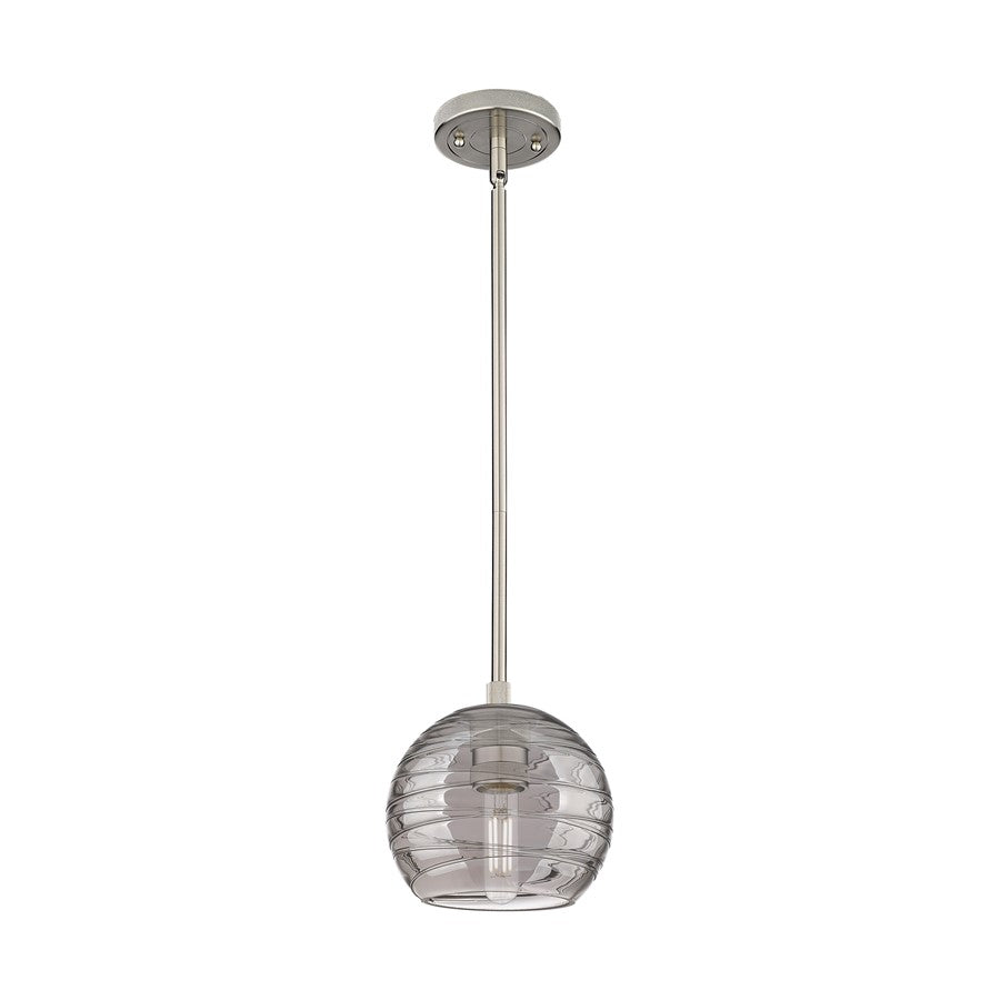 Innovations CP 1Lt 6" Athens DS Stem Pendant, SN/SDS - 434-1S-SN-G1213-6SM
