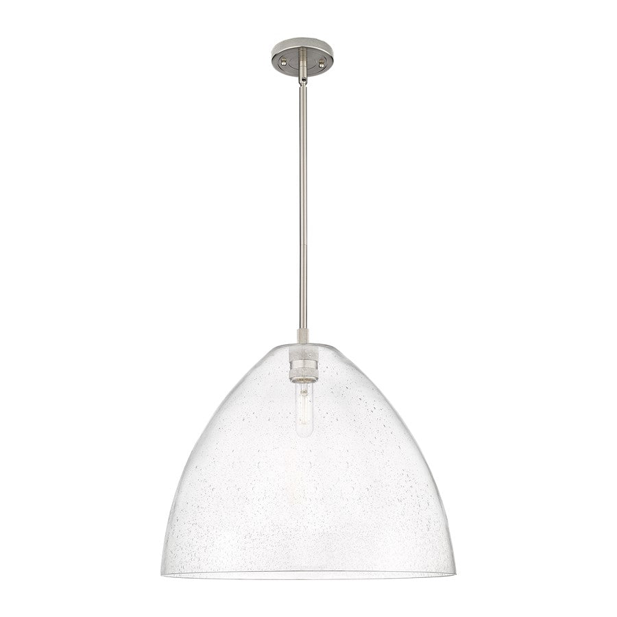 Innovations Crown Point 1Lt 16" Bristol Stem Pendant, SN/SD - 434-1S-SN-GBD-164