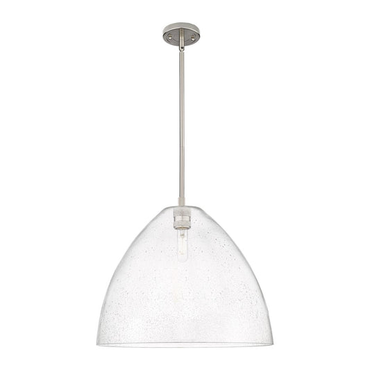 Innovations Crown Point 1Lt 16" Bristol Stem Pendant, SN/SD - 434-1S-SN-GBD-164
