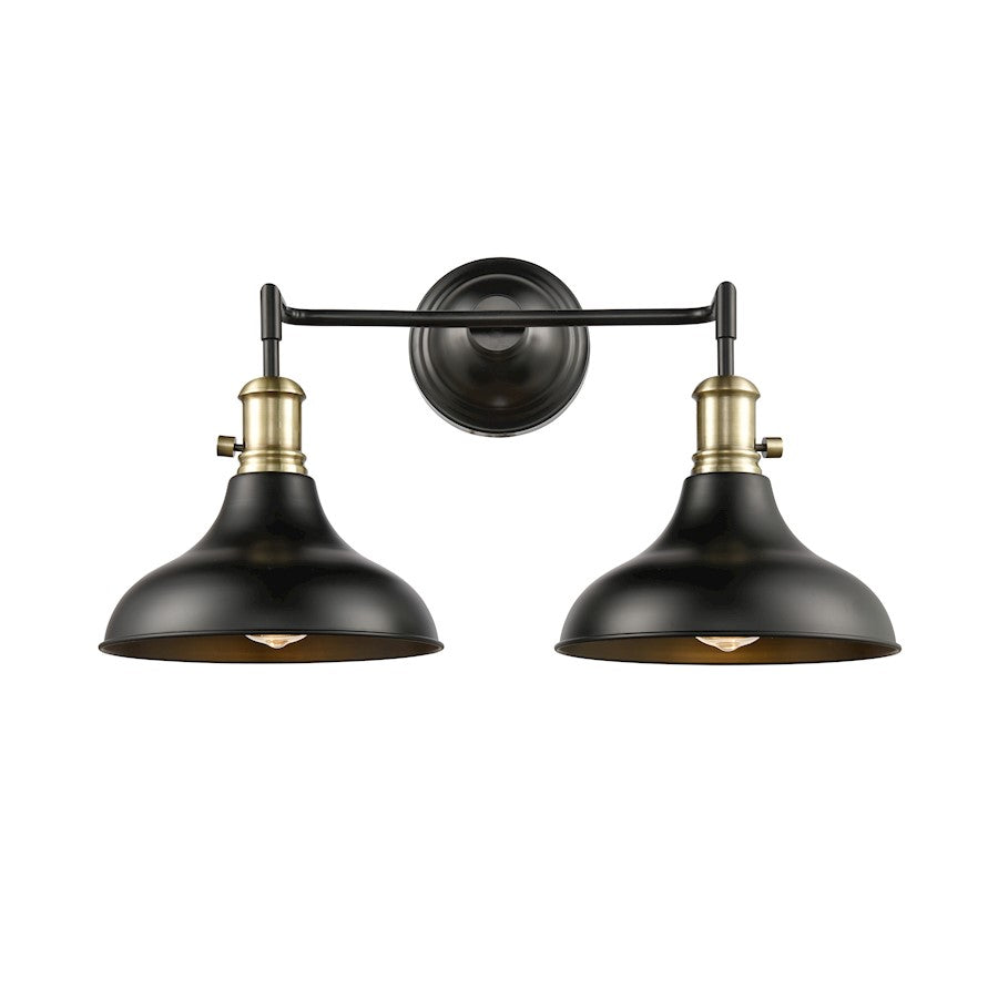 Innovations 2W 443SW-2W-BAB-M15BK Metro Bath, BKBR/Black