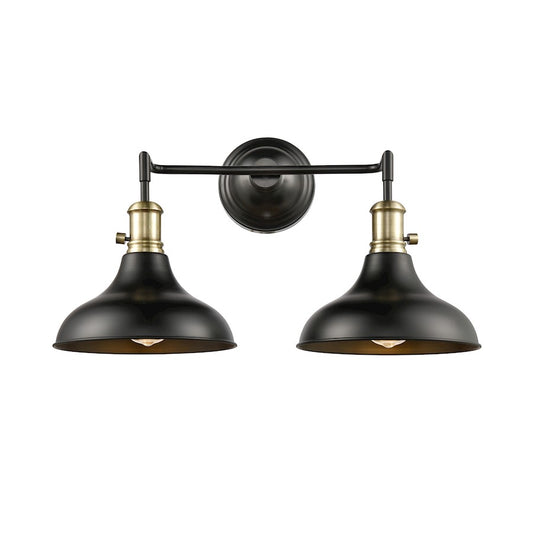 Innovations 2W 443SW-2W-BAB-M15BK Metro Bath, BKBR/Black