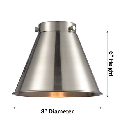 Innovations Caden Appalachian 1Lt 8" Cord Mini Pendant, Brushed Brass/BB