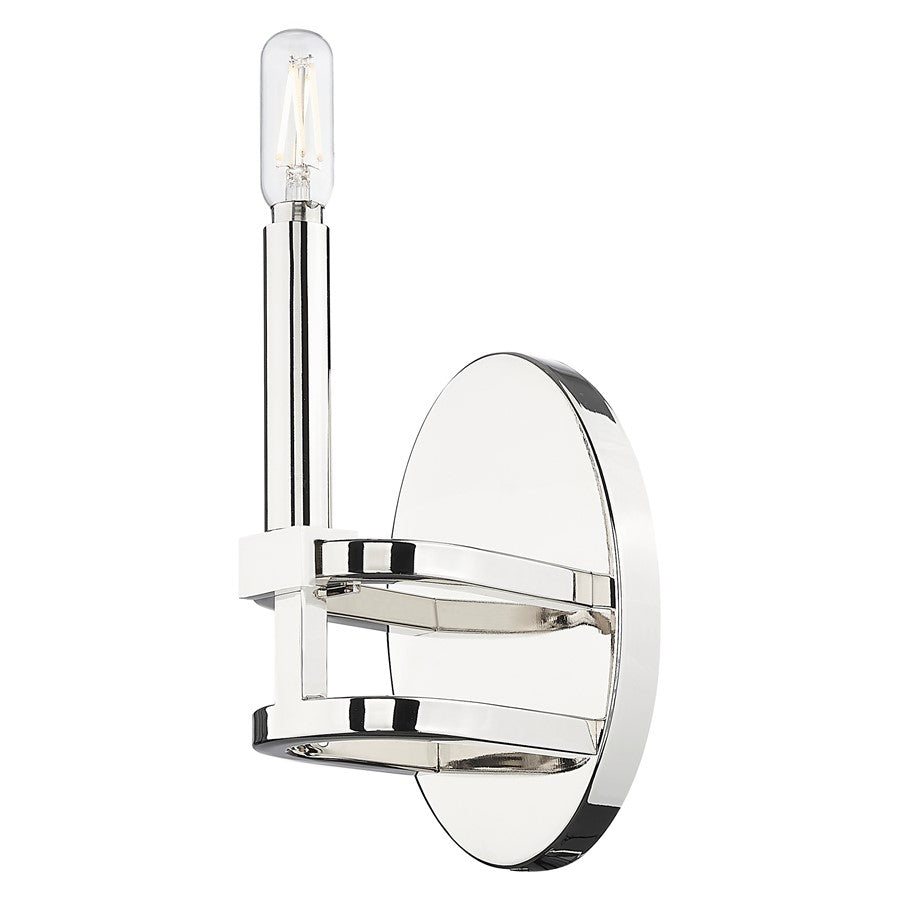 Innovations Lexington 1Lt 4" Wall Sconce, Polished Nickel