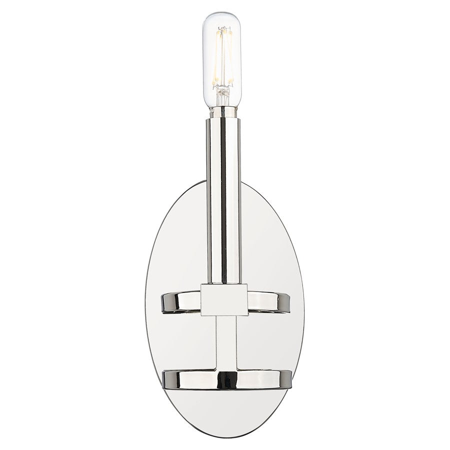 Innovations Lexington 1Lt 4" Wall Sconce, Polished Nickel