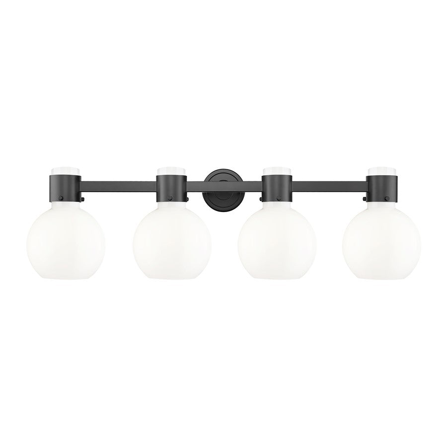Innovations Lawton Sphere 4Lt 34" Bath, Black/Gloss White