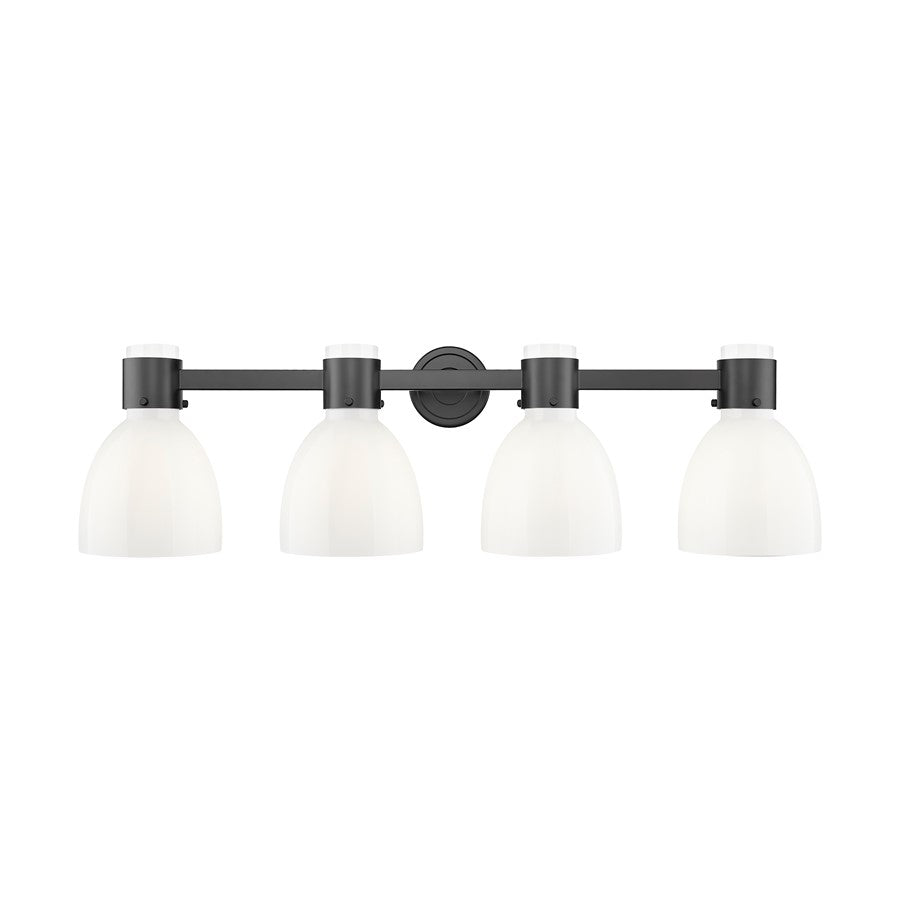 Innovations Lawton Bell 4Lt 34" Bath, Black/Gloss White