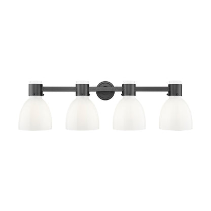 Innovations Lawton Bell 4Lt 34" Bath, Black/Gloss White