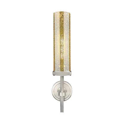 Innovations Lincoln 1Lt 12" Sconce, Satin Nickel/Mercury