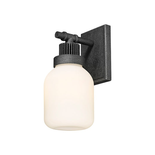 Innovations Somers 1 Lt 6" Wall Sconce, Zinc/White