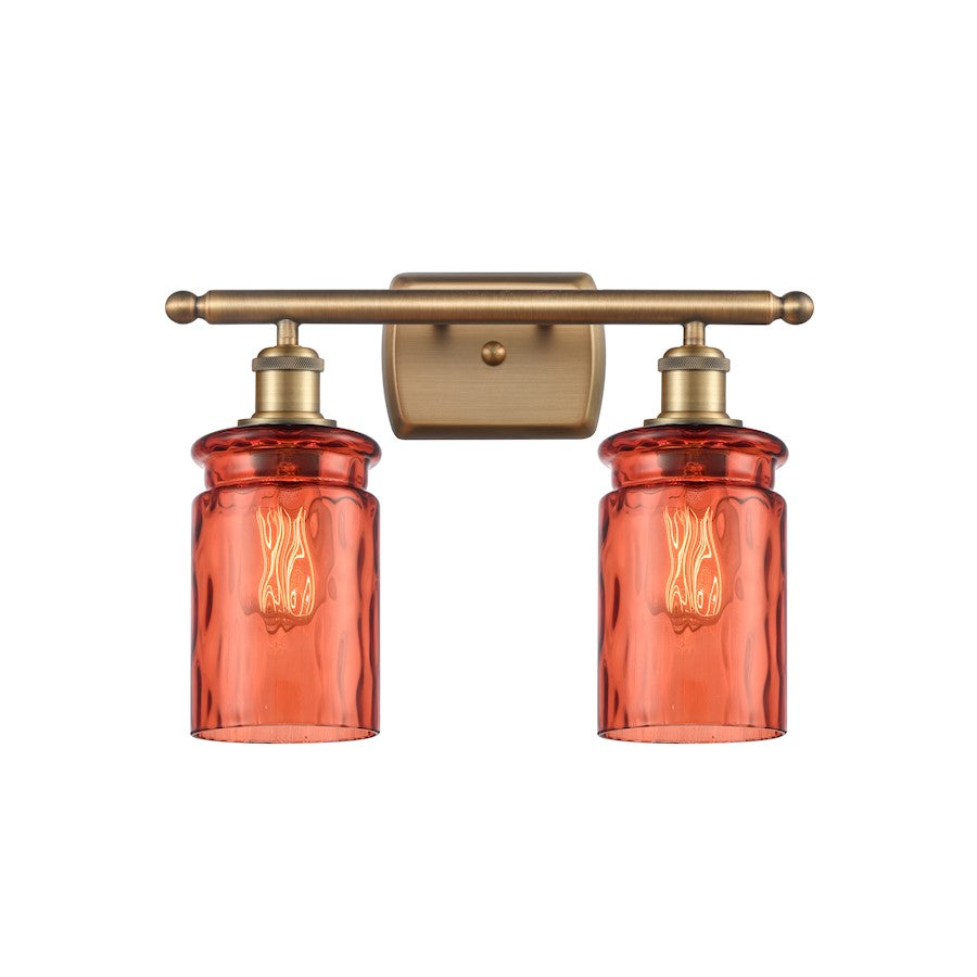Innovations 1W 181S-LED SM Canton 1-Lt Sconce, BBR/WH