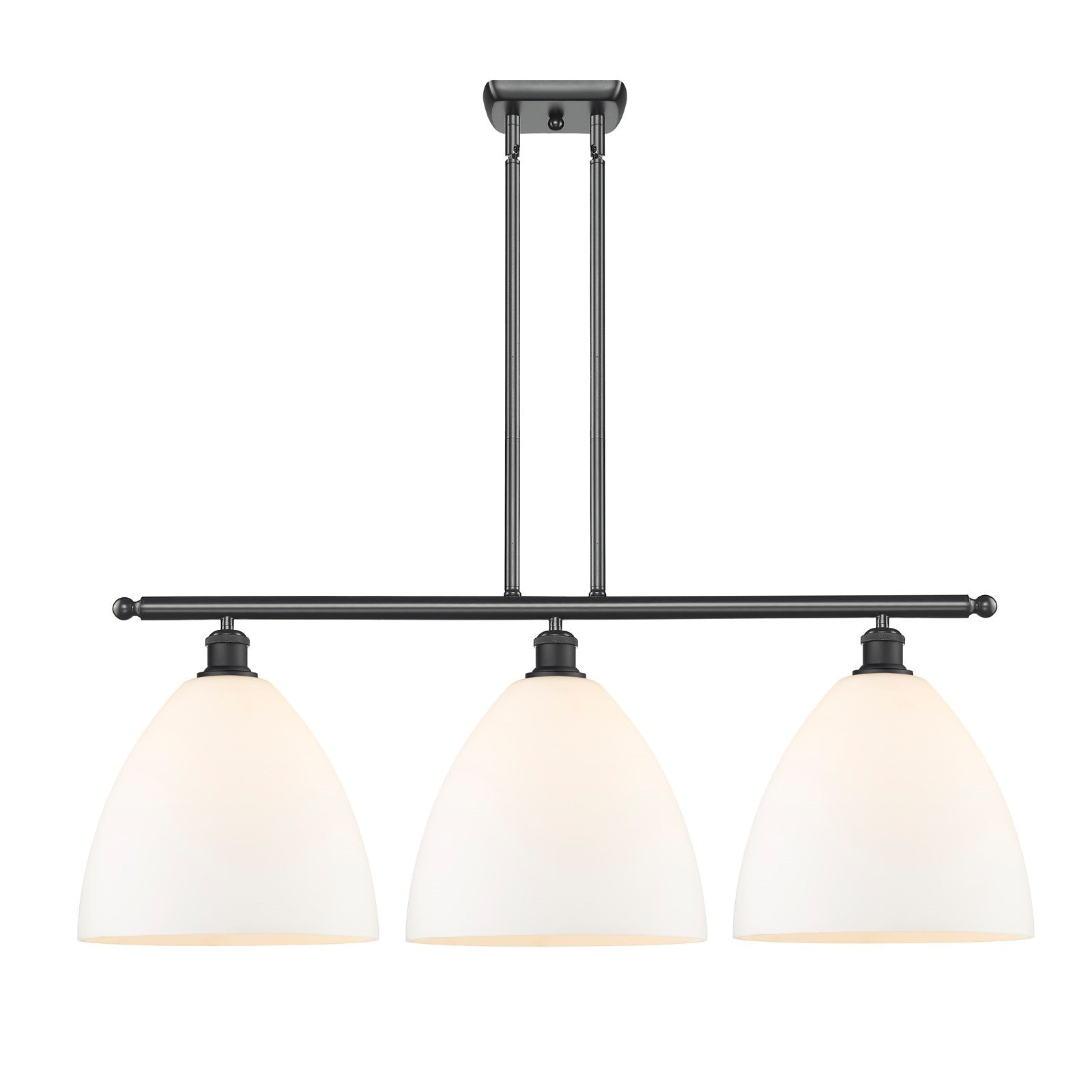 Innovations Bristol 3Lt 38.5" Island Lt, Matte, Matte Blk