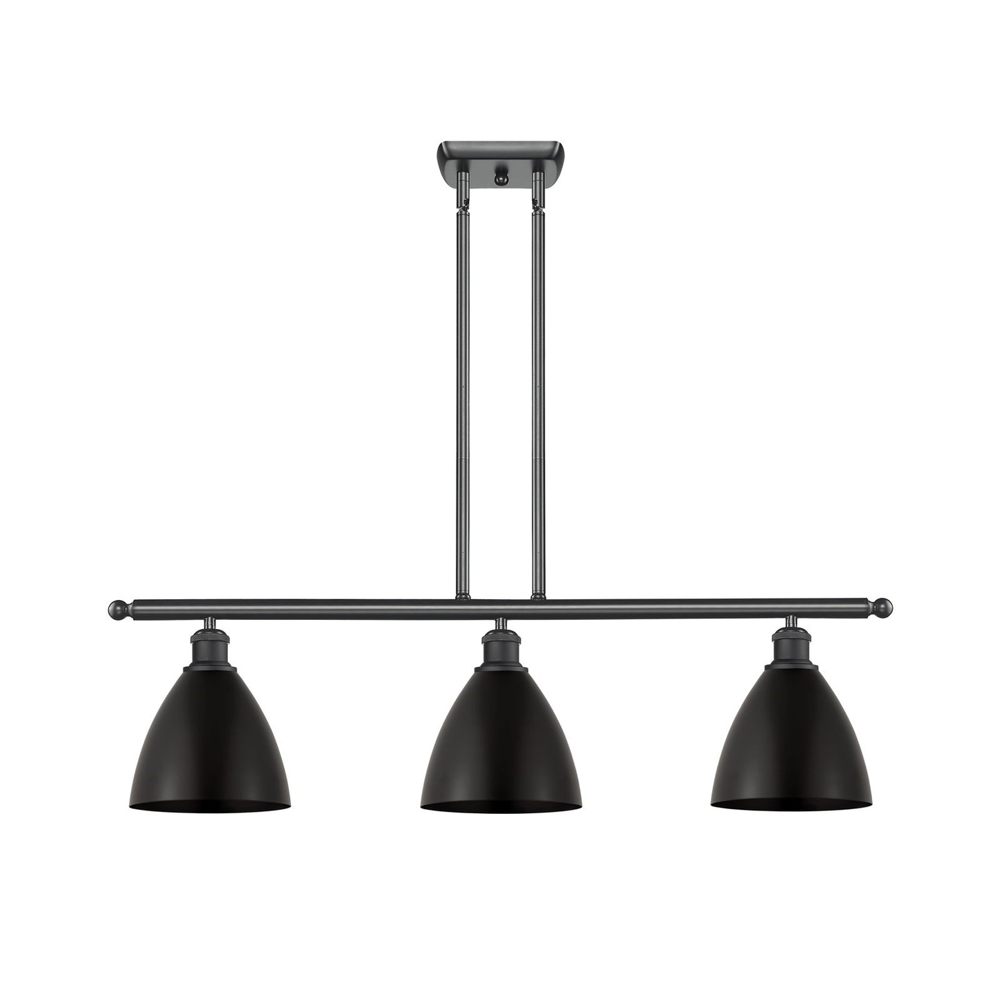 Innovations Bristol 3Lt 36" Island Lt, Matte, Matte Blk