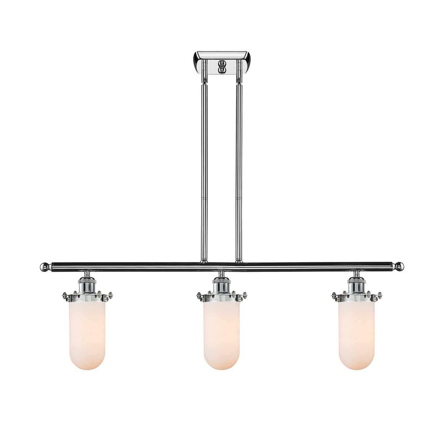 Innovations Kingsbury 3Lt 36" Island, Polished Chrome