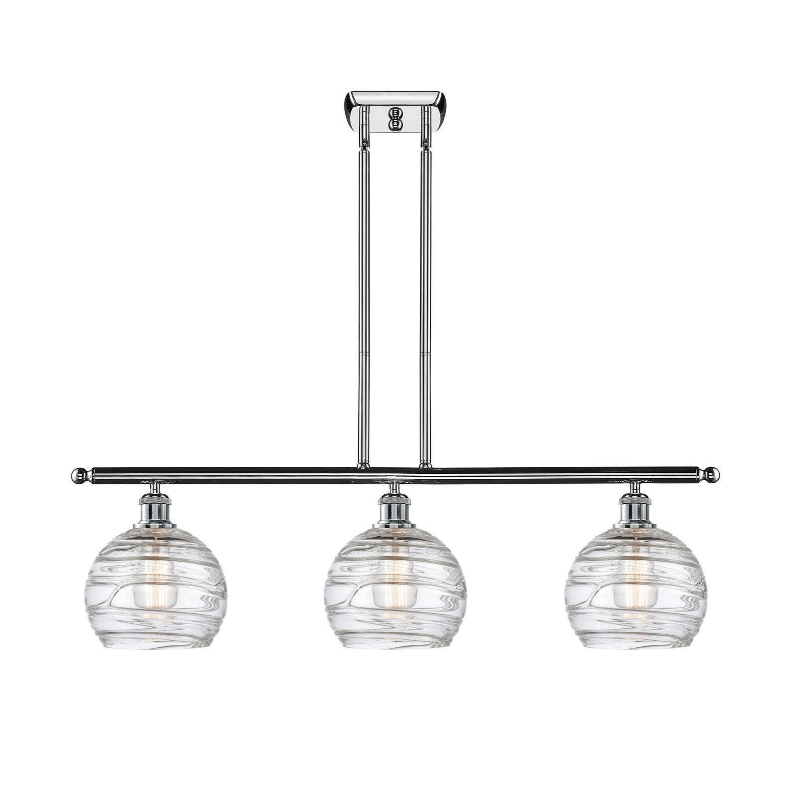 Innovations Athens Deco Swirl 3Lt 36", Polished Chrome