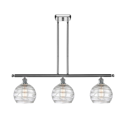 Innovations Athens Deco Swirl 3Lt 36", Polished Chrome
