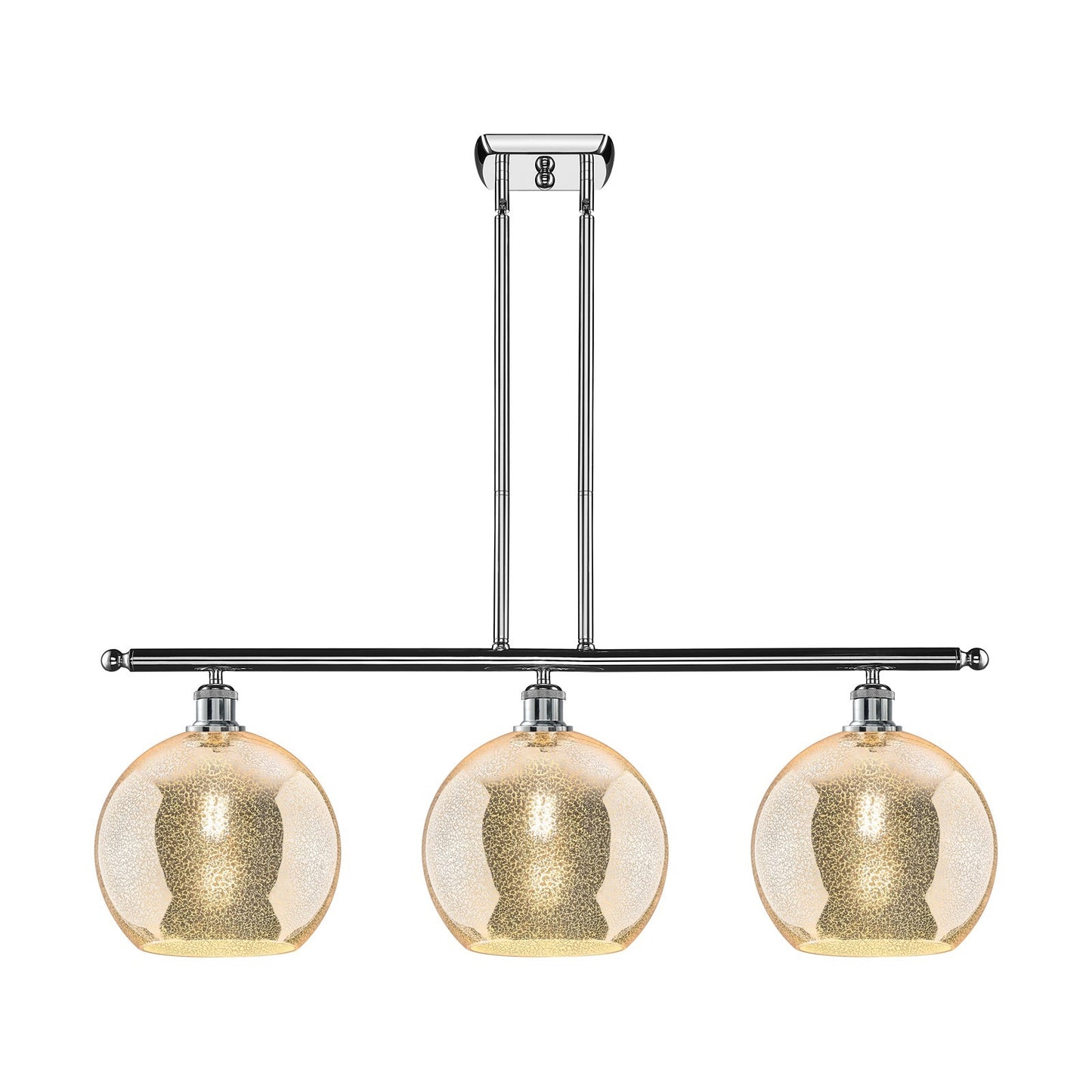 Innovations Athens 3Lt 36.5" Island Lt, Polished Chrome