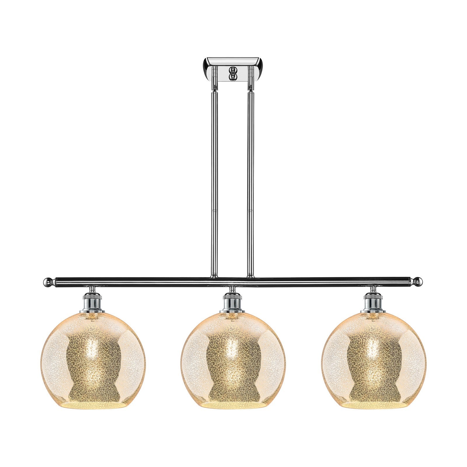Innovations Athens 3Lt 36.5" Island Lt, Polished Chrome