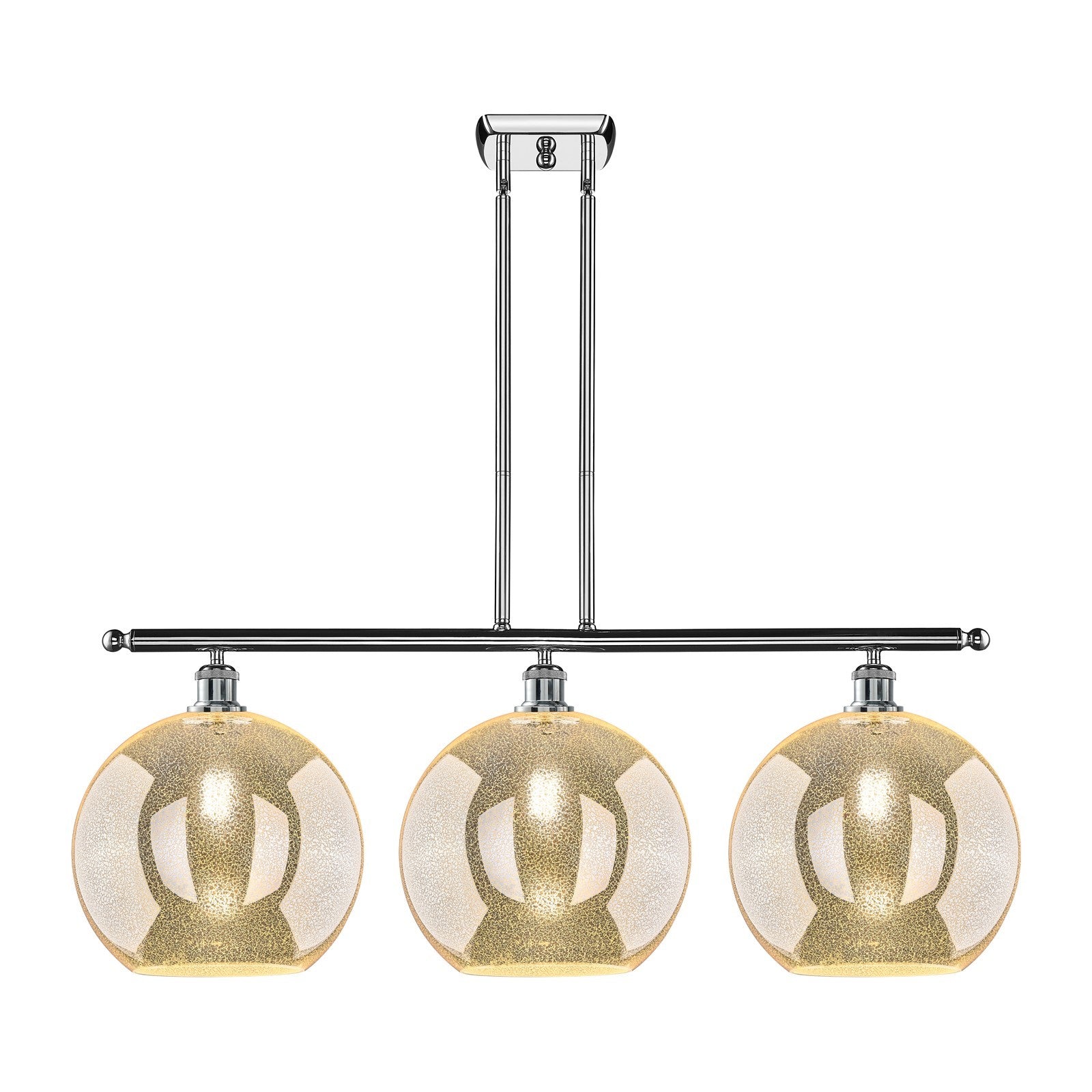 Innovations Athens 3Lt 38.25" Island Lt, Polished Chrome