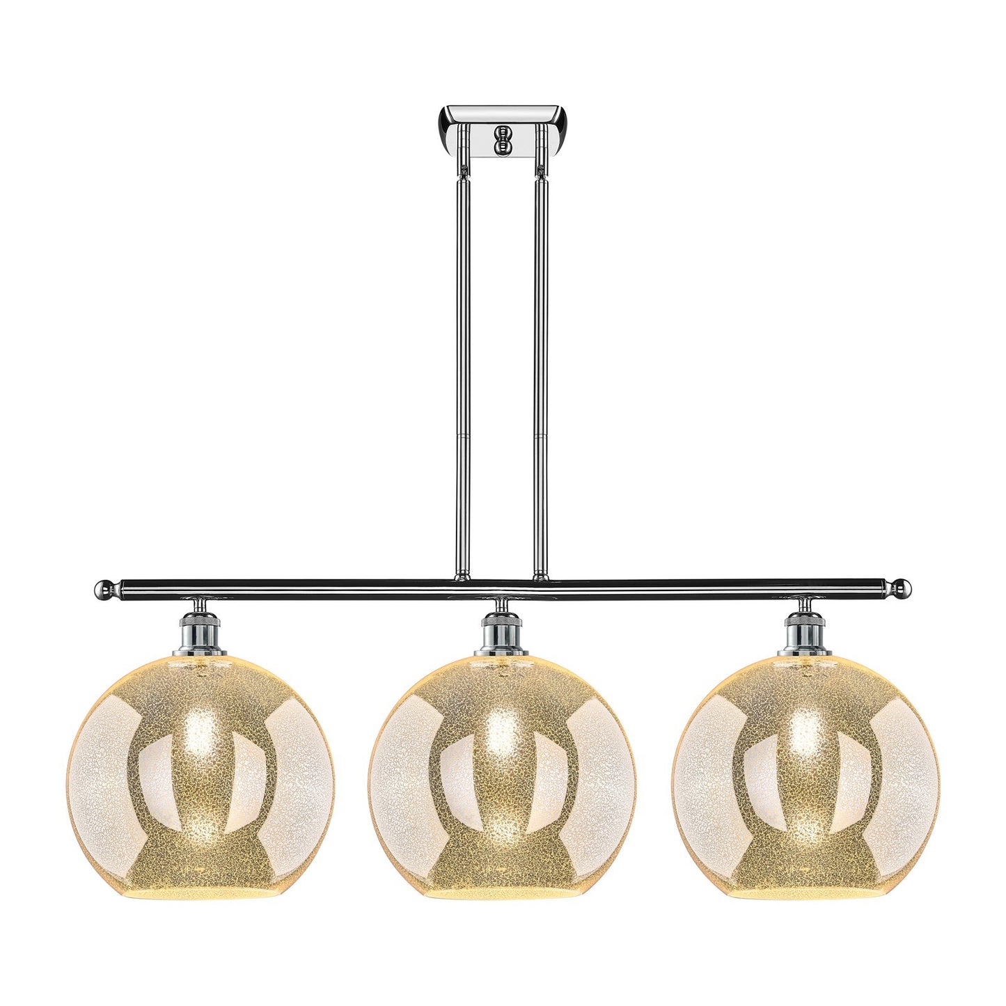 Innovations Athens 3Lt 38.25" Island Lt, Polished Chrome