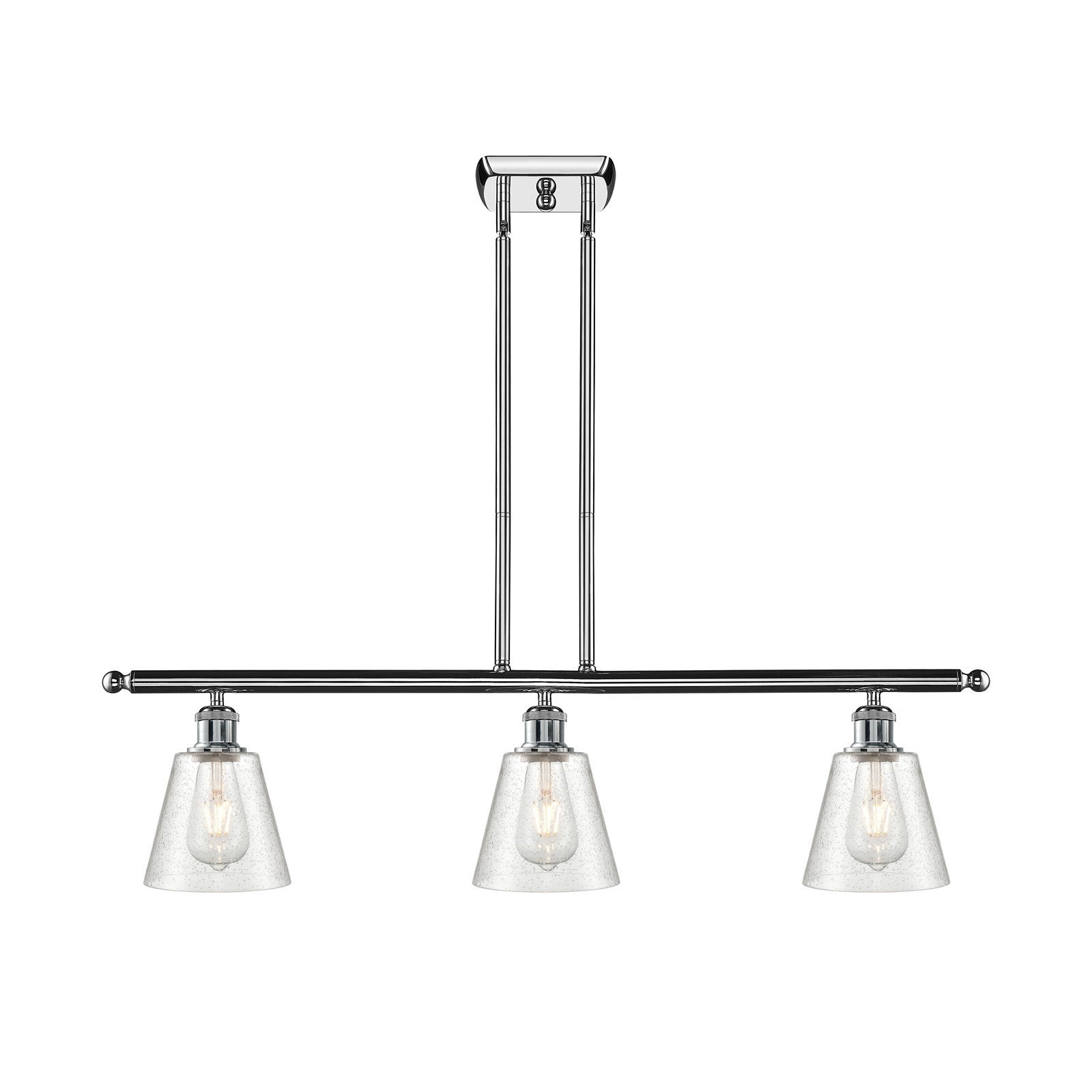 Innovations Caton 3Lt 36" Island Lt, Polished, Polished Chrome