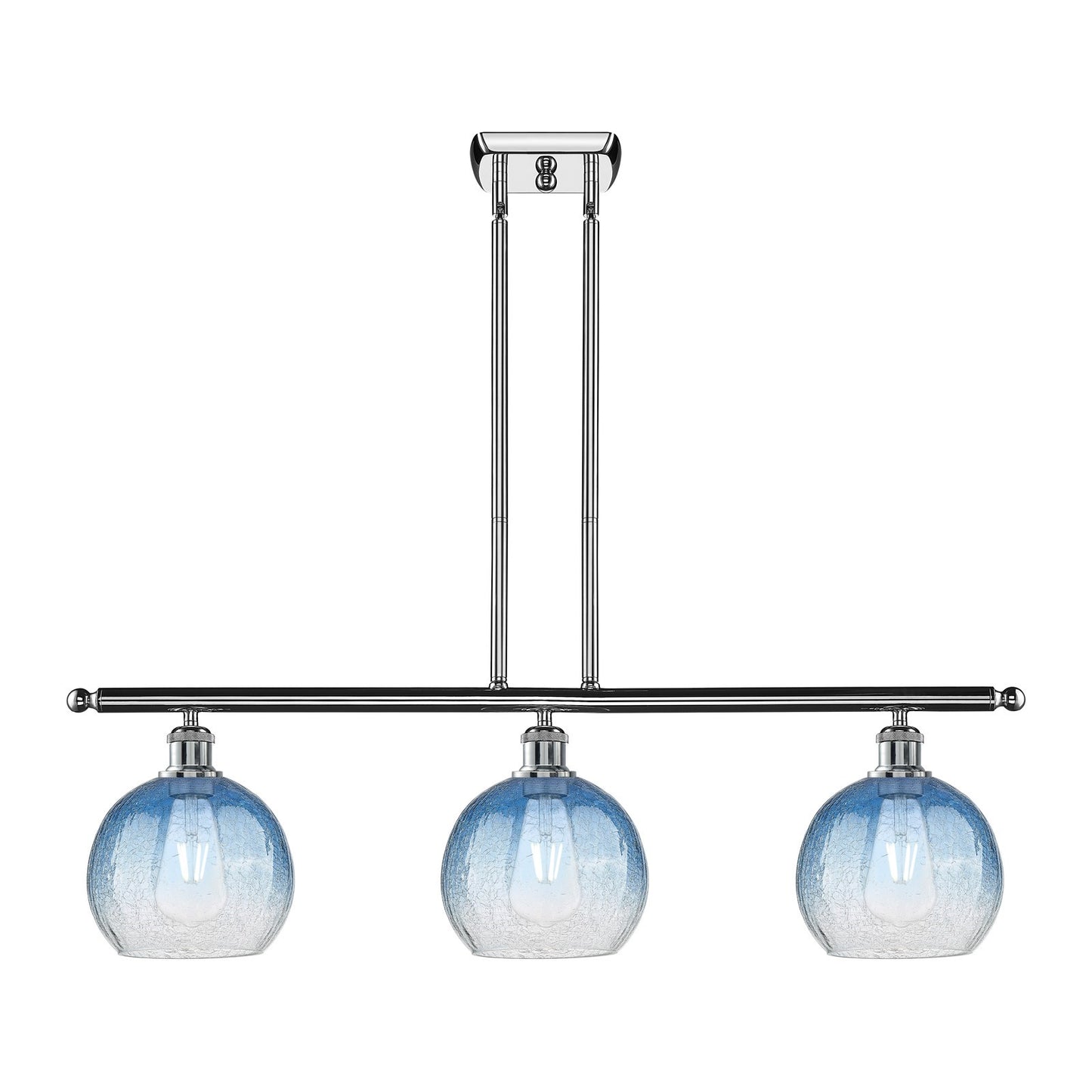 Innovations Brookhaven Globe 3Lt 36", Polished Chrome