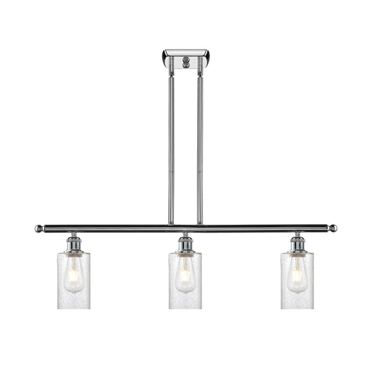 Innovations Clymer 3Lt 36" Island Lt, Polished Chrome