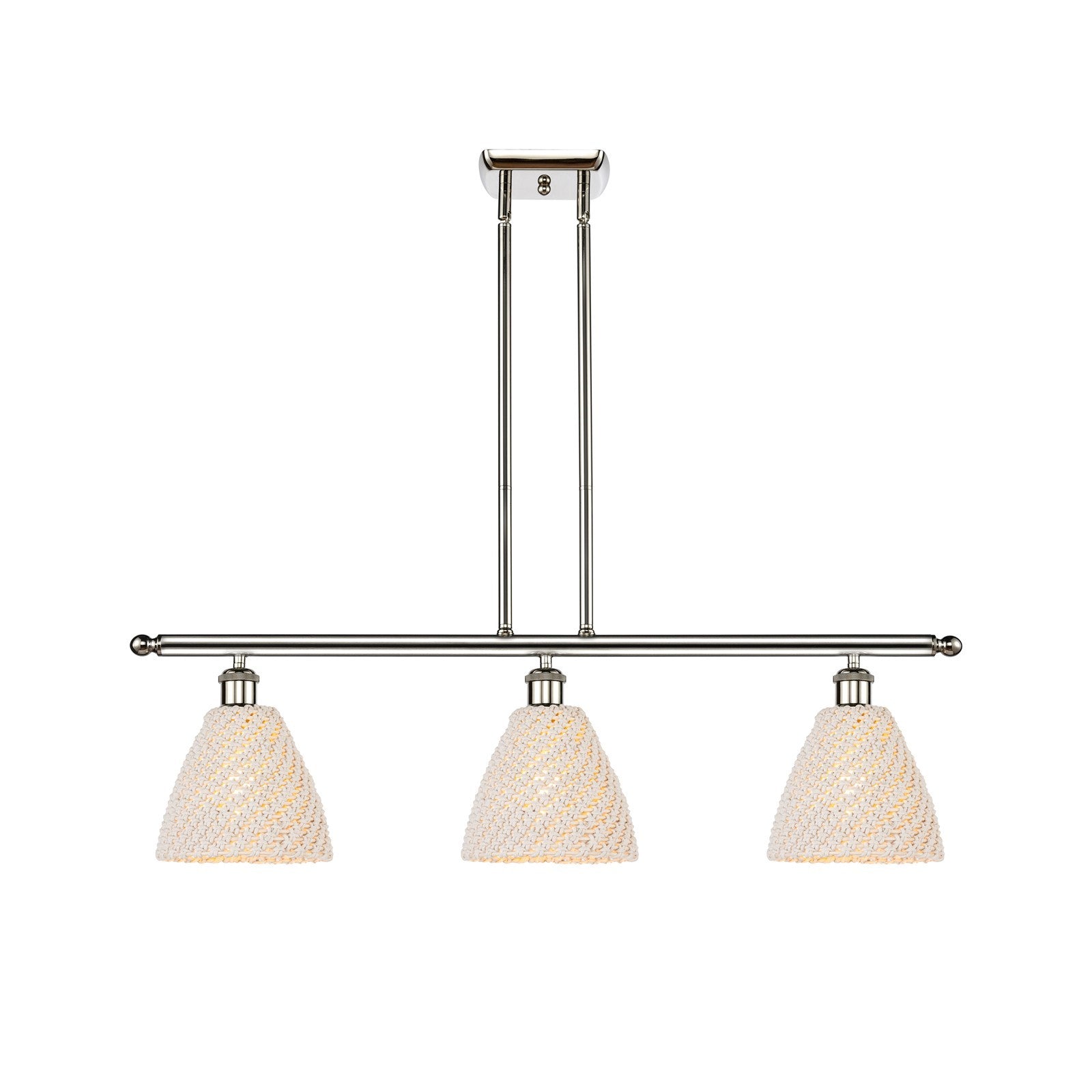 Innovations Bristol Natural 3Lt 36", Polished Nickel