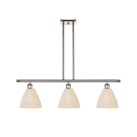 Innovations Bristol Natural 3Lt 36", Polished Nickel