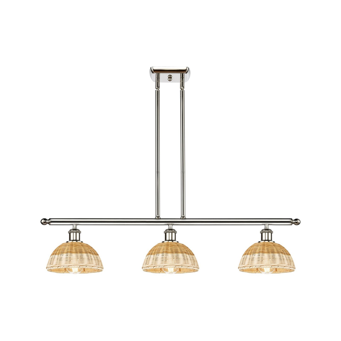 Innovations Bristol Natural II 3Lt 36", Polished Nickel