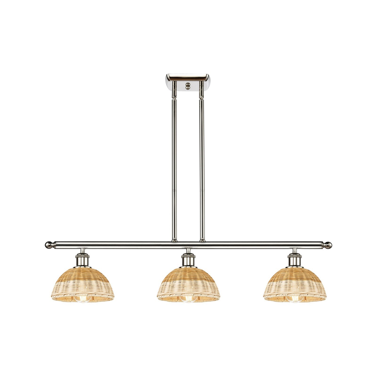 Innovations Bristol Natural II 3Lt 36", Polished Nickel