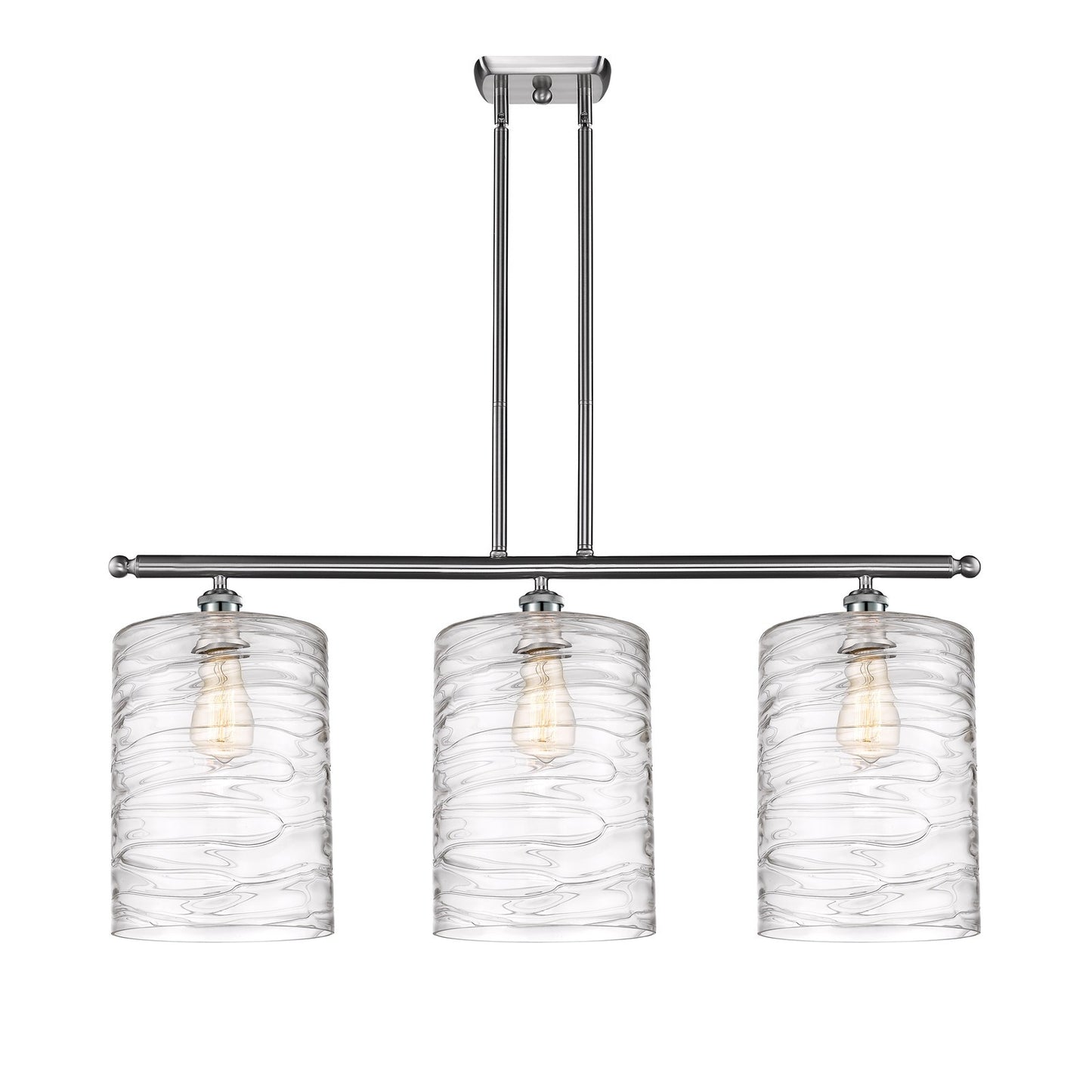 Innovations Cobbleskill 3Lt 36", Brushed Satin Nickel