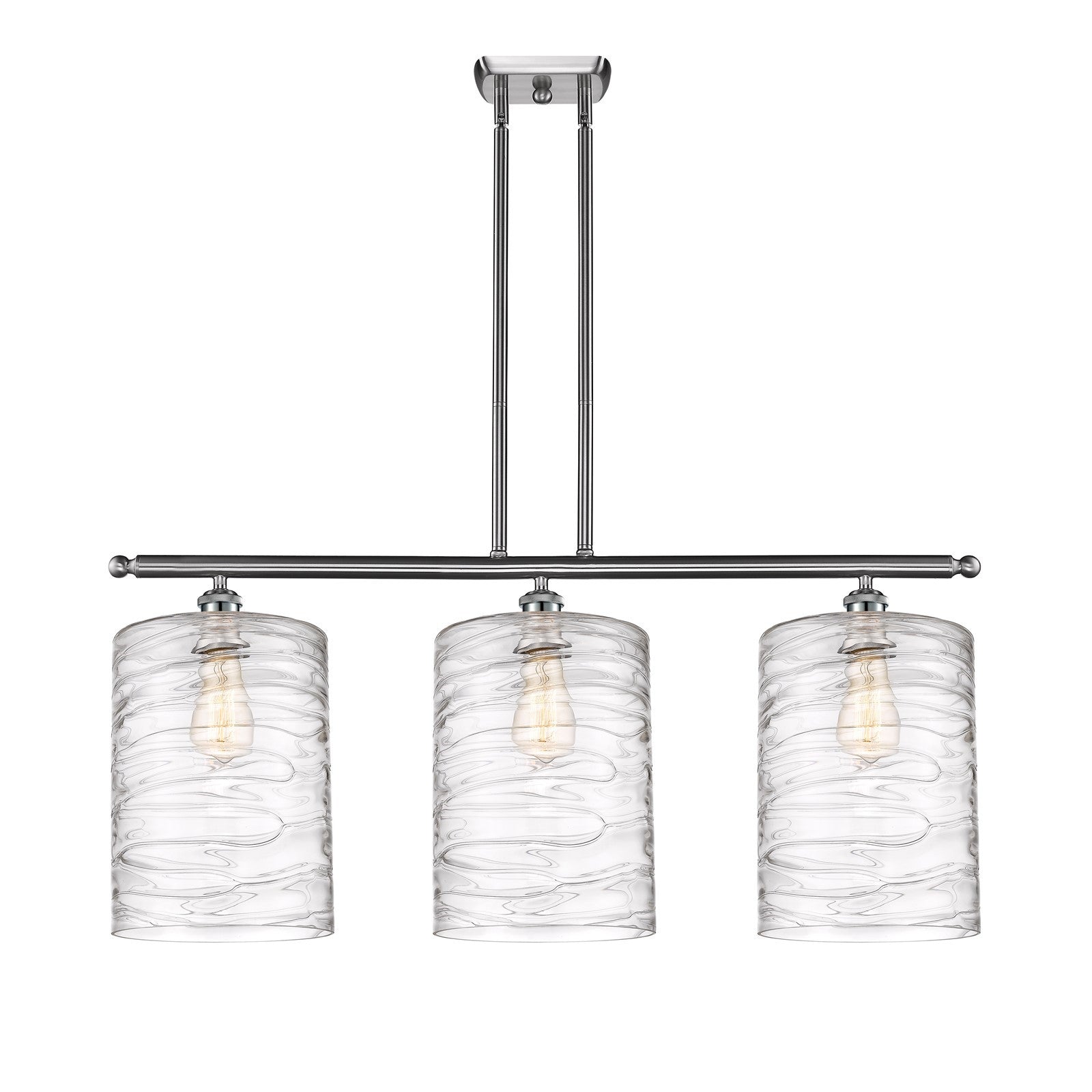 Innovations Cobbleskill 3Lt 36", Brushed Satin Nickel