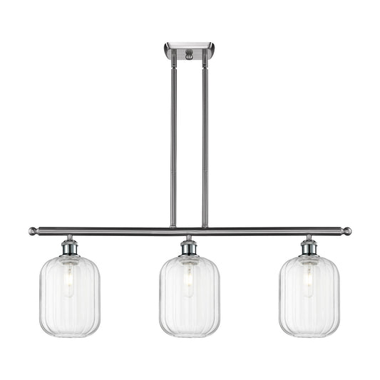Innovations Preston Cyl 3Lt 36", Brushed Satin Nickel