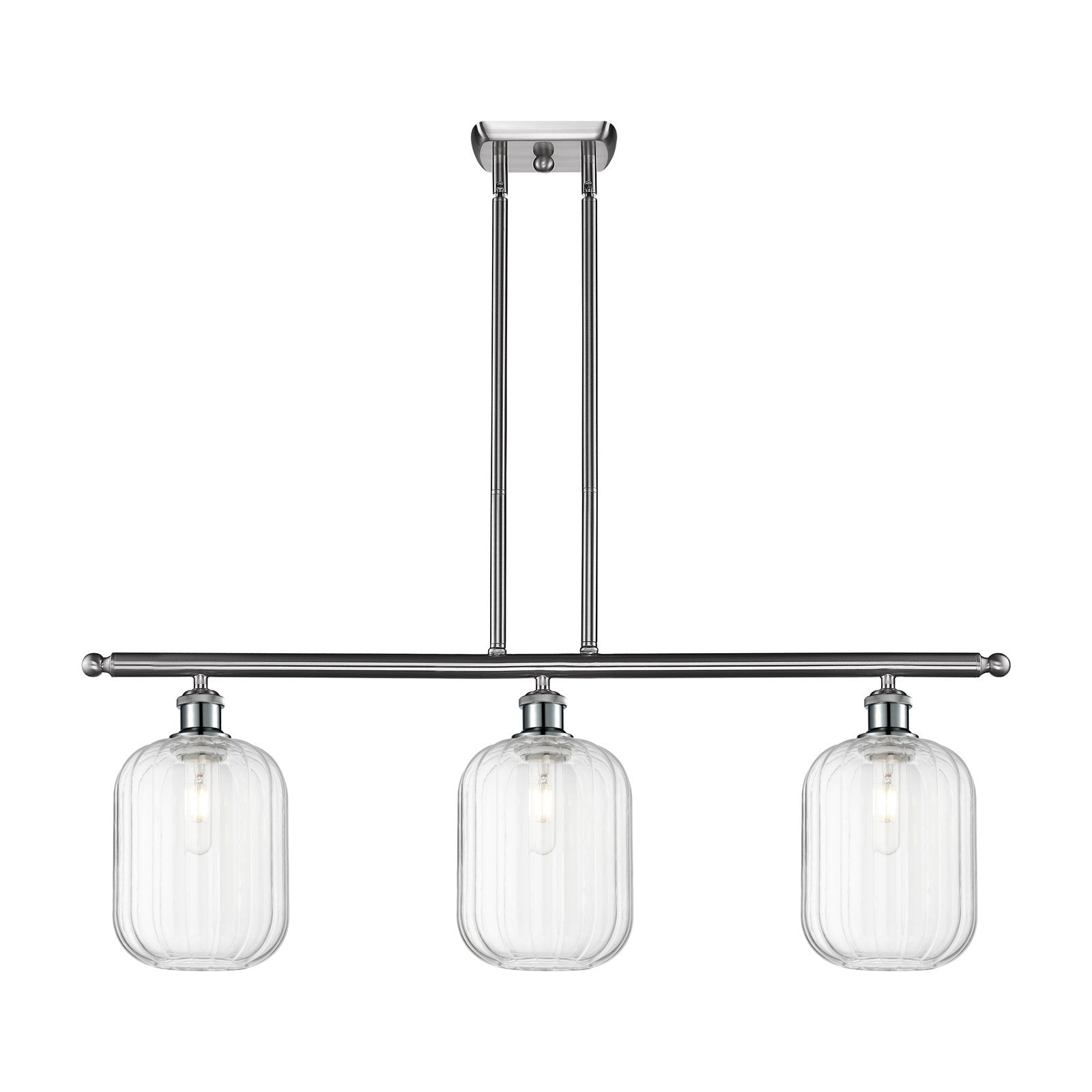 Innovations Preston Cyl 3Lt 36", Brushed Satin Nickel