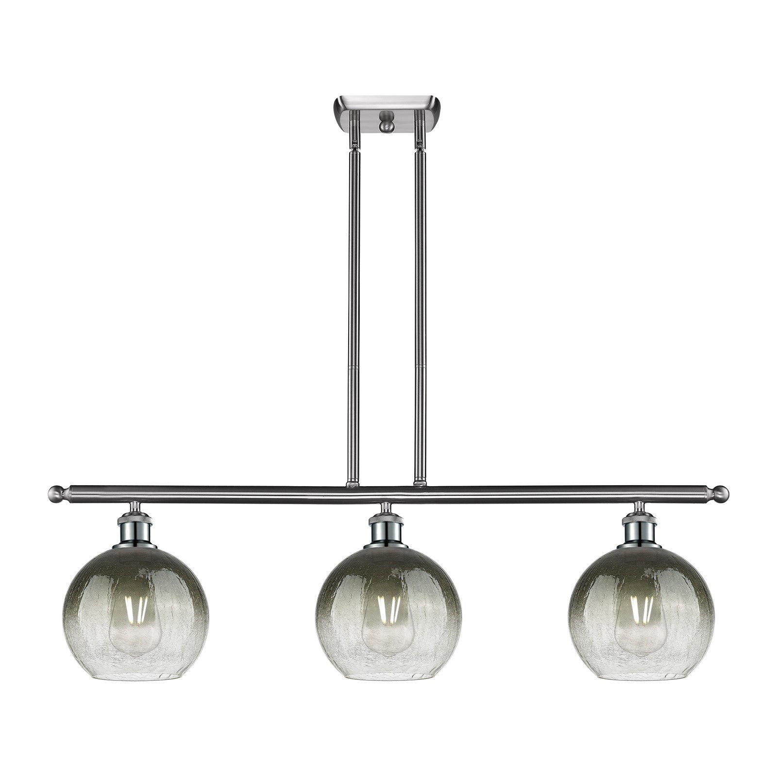 Innovations Brookhaven Globe 3Lt 36", Brushed Satin Nickel