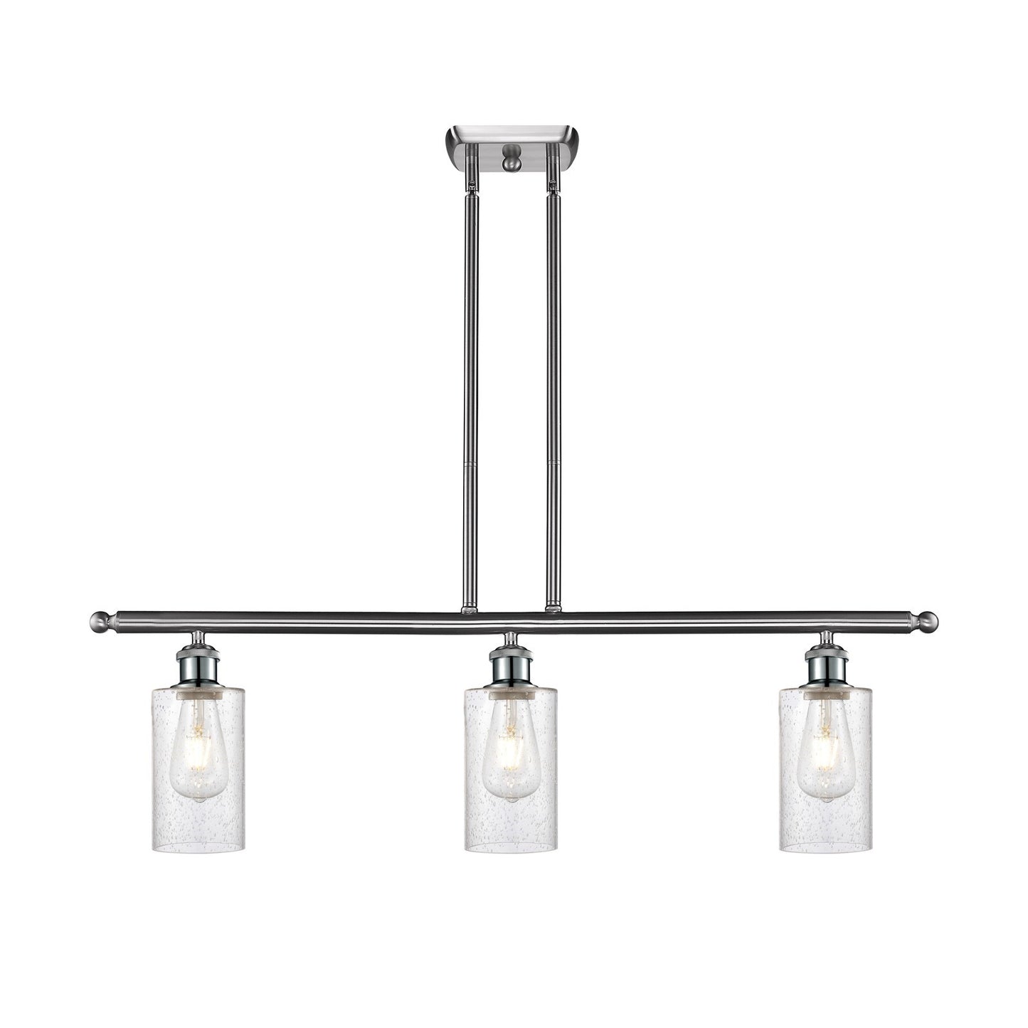 Innovations Clymer 3Lt 36" Island Lt, Brushed Satin Nickel