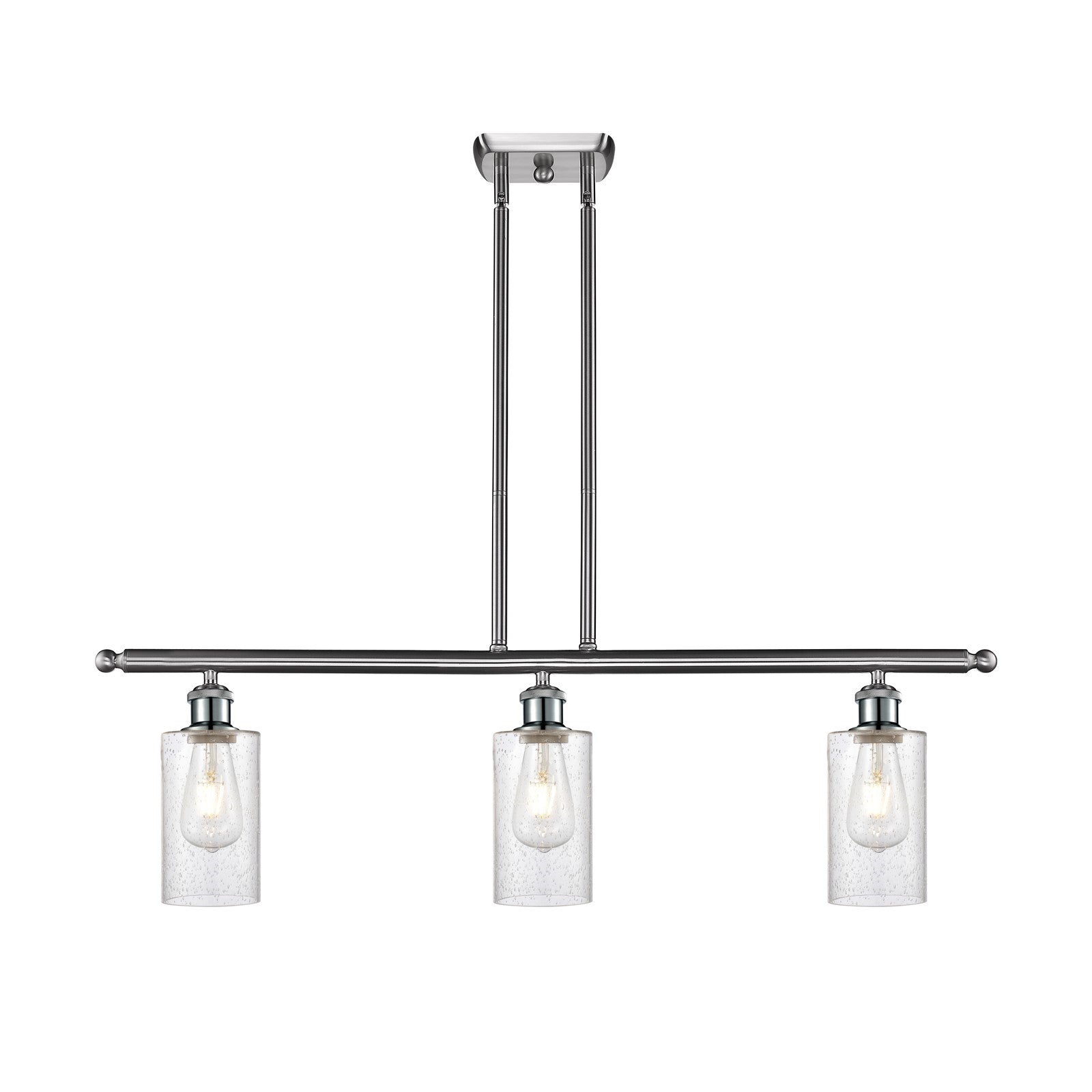 Innovations Clymer 3Lt 36" Island Lt, Brushed Satin Nickel