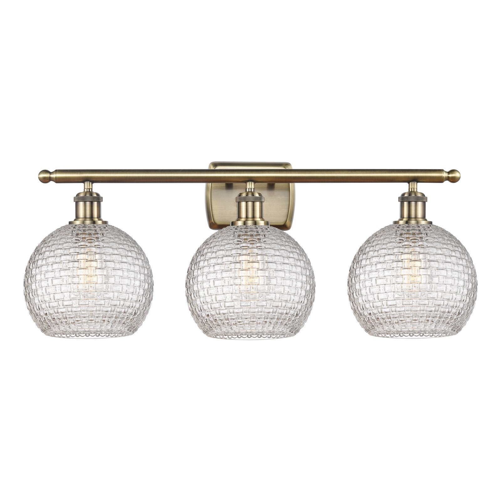Innovations Athens 3Lt 28" Bath Vanity Lt, Antique Brass