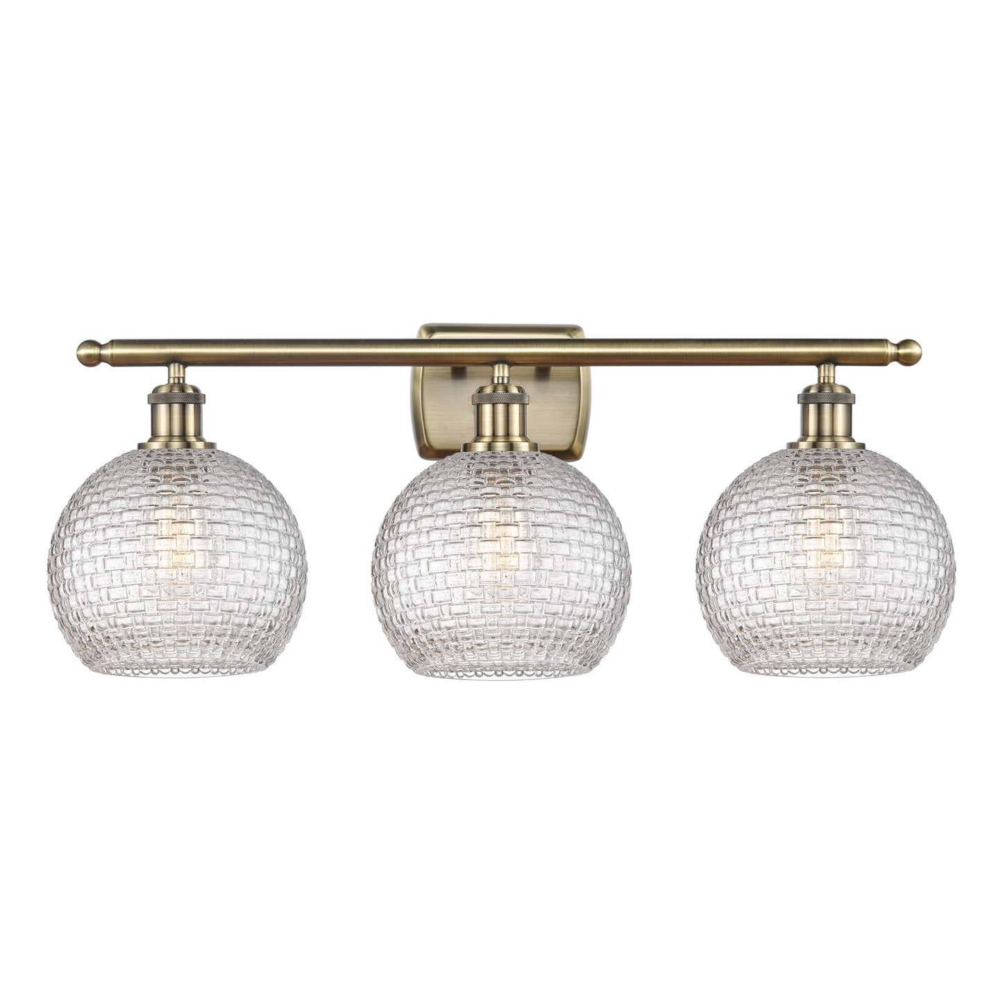 Innovations Athens 3Lt 28" Bath Vanity Lt, Antique Brass