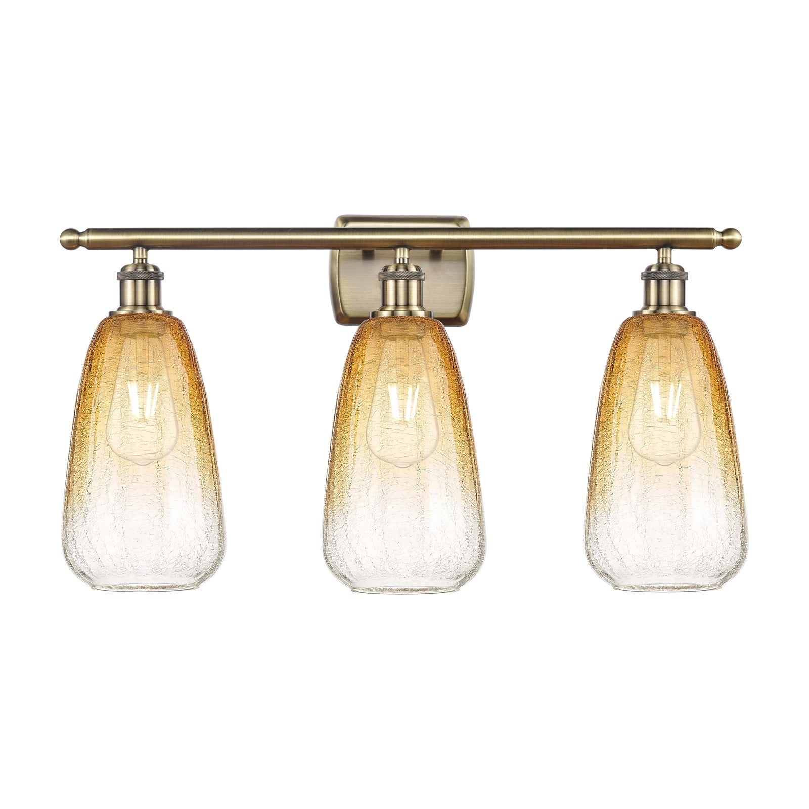 Innovations Brookhaven Almond 3Lt 26" Bath, Antique Brass