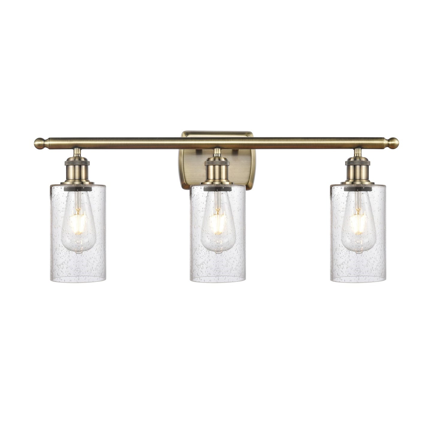 Innovations Clymer 3Lt 23.875" Bath Vanity Lt, Antique Brass