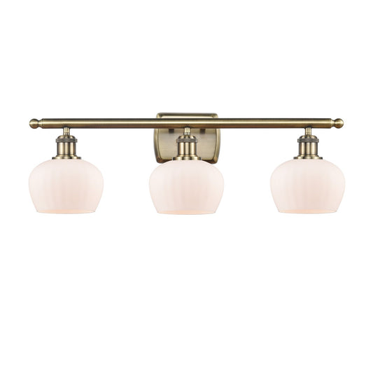Innovations Fenton 3Lt 26.5" Bath Vanity Lt, Antique Brass