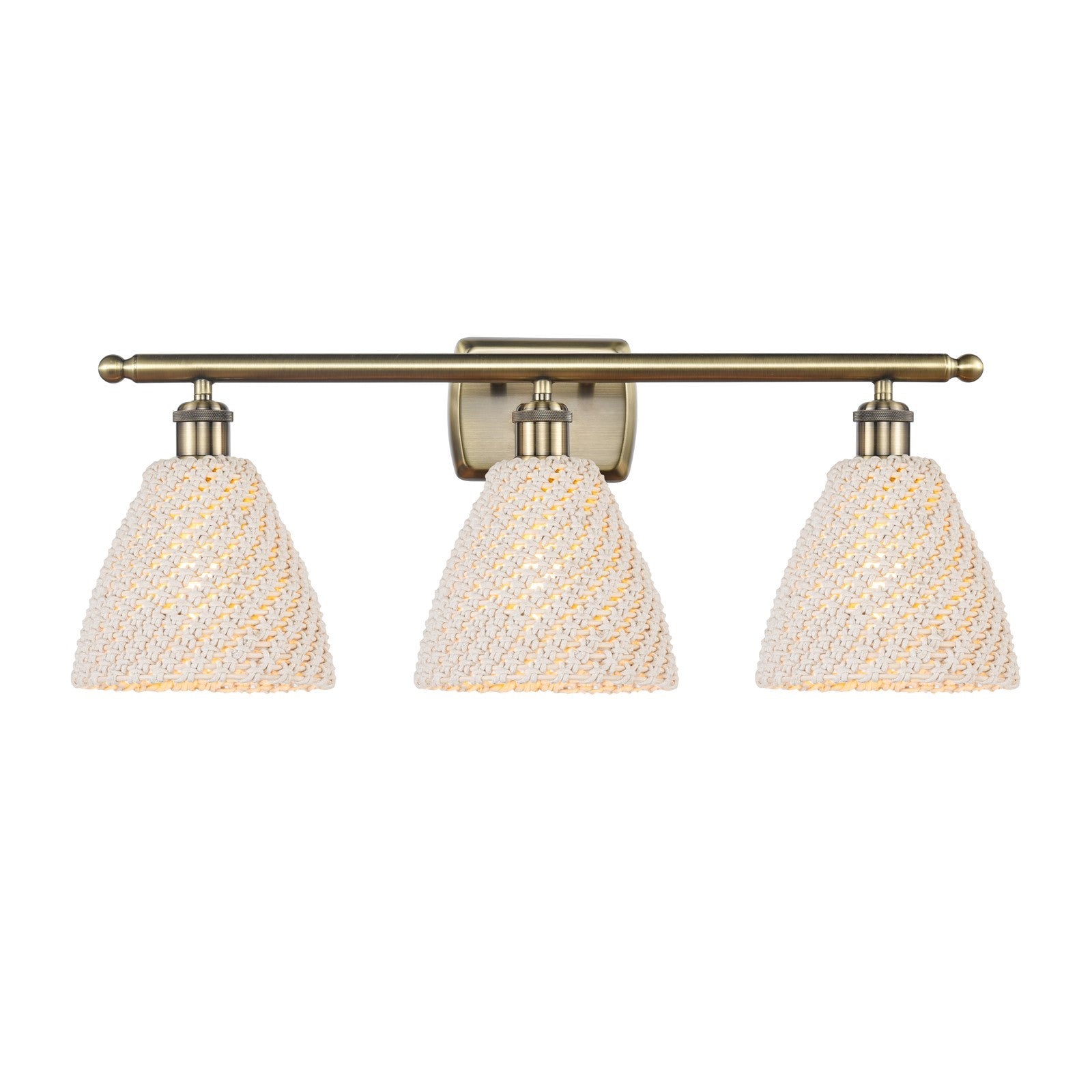 Innovations Bristol Natural 3Lt 27.5", Antique Brass
